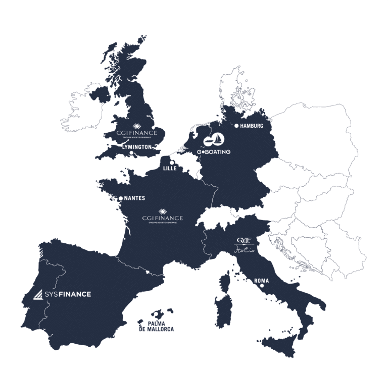 carte d'europe cgi finance présence EU 14