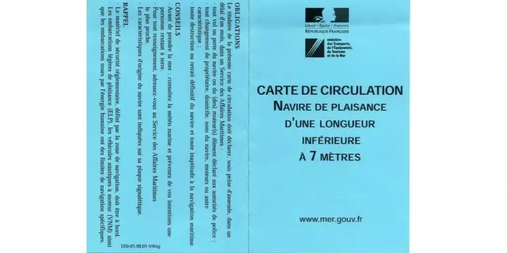 carte de circulation