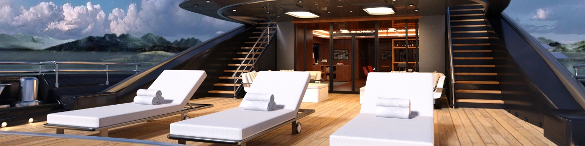 pont d'un yacht