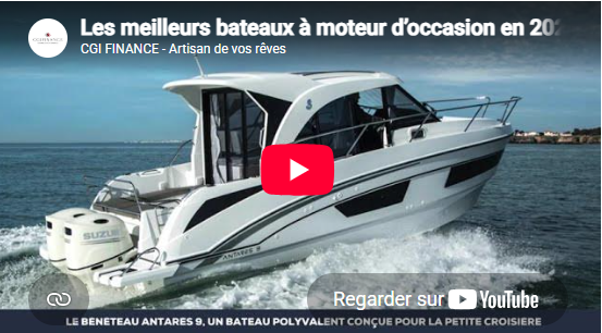 bateau moteur occasion image